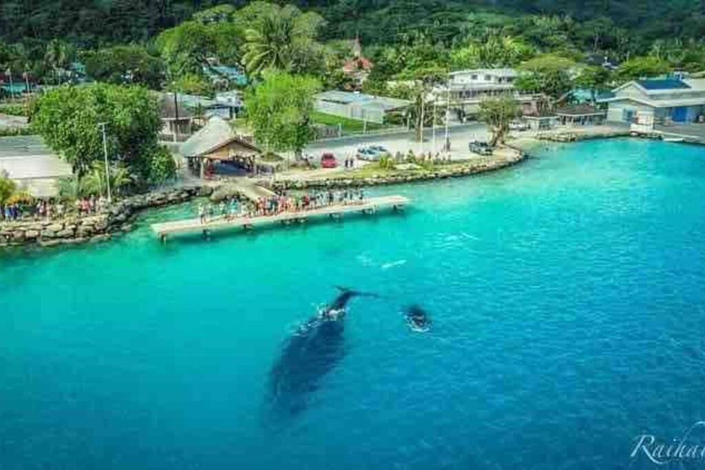 Meri Lodge Huahine Fare Exterior photo